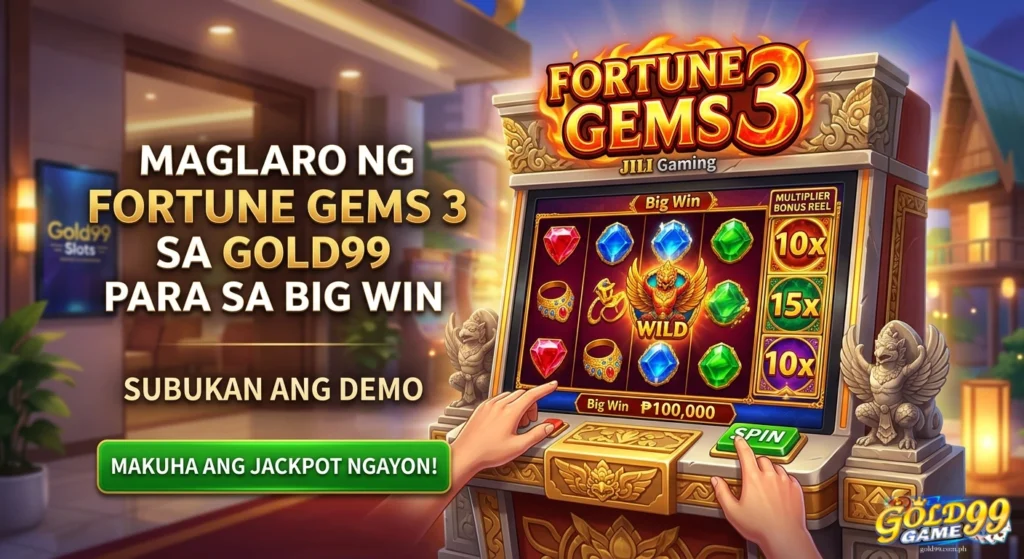 Maglaro Ng Fortune Gems 3 sa Gold99 Para sa Big Win