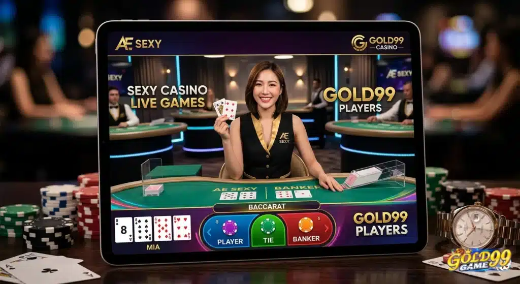 Sexy Casino Live Games Magbibigay Saya sa Gold99 Players