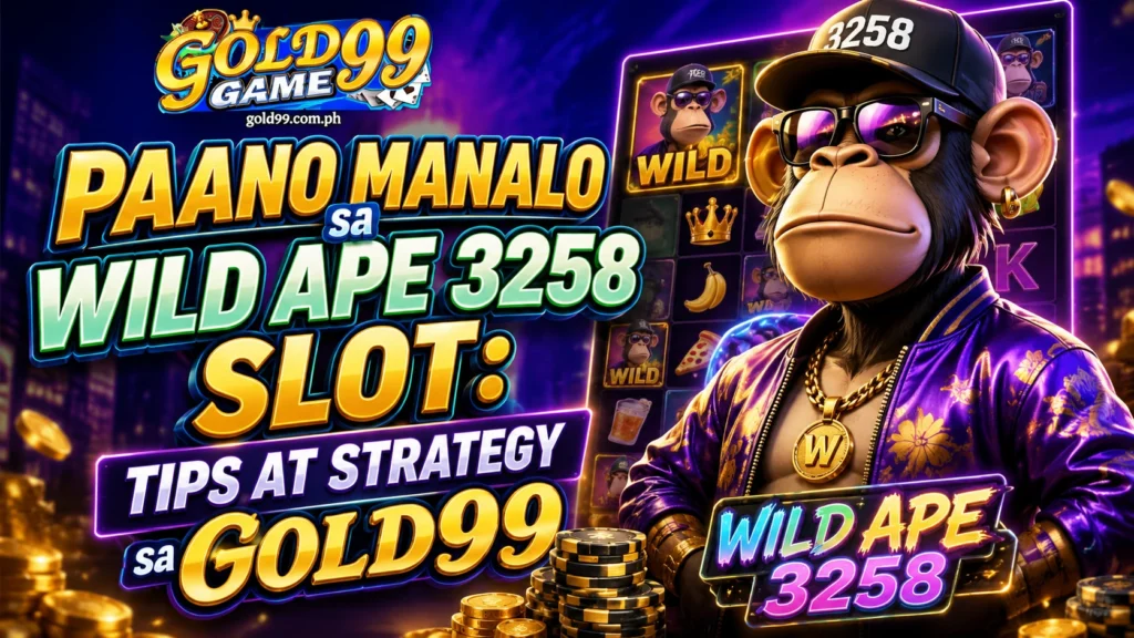 Paano Manalo sa Wild Ape 3258 Slot: Tips at Strategy sa Gold99