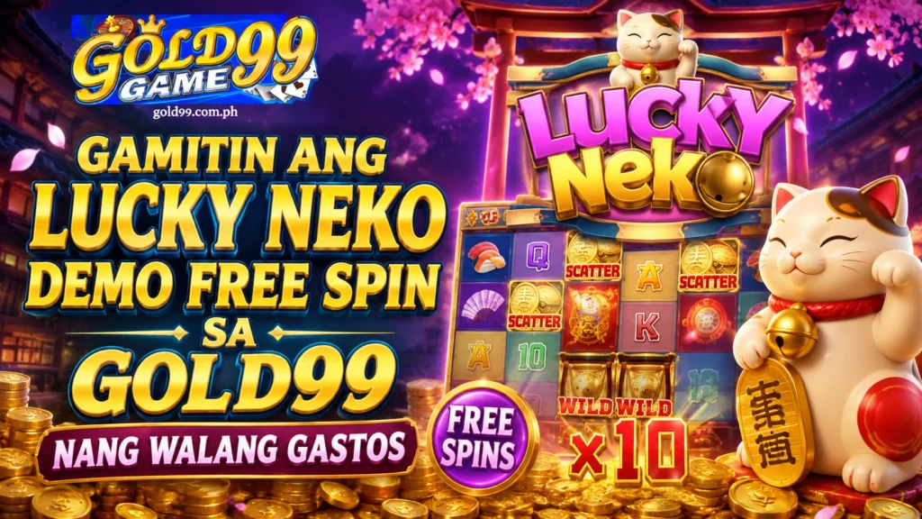 Gamitin Ang Lucky Neko Demo Free Spin Sa Gold99 Nang Walang Gastos