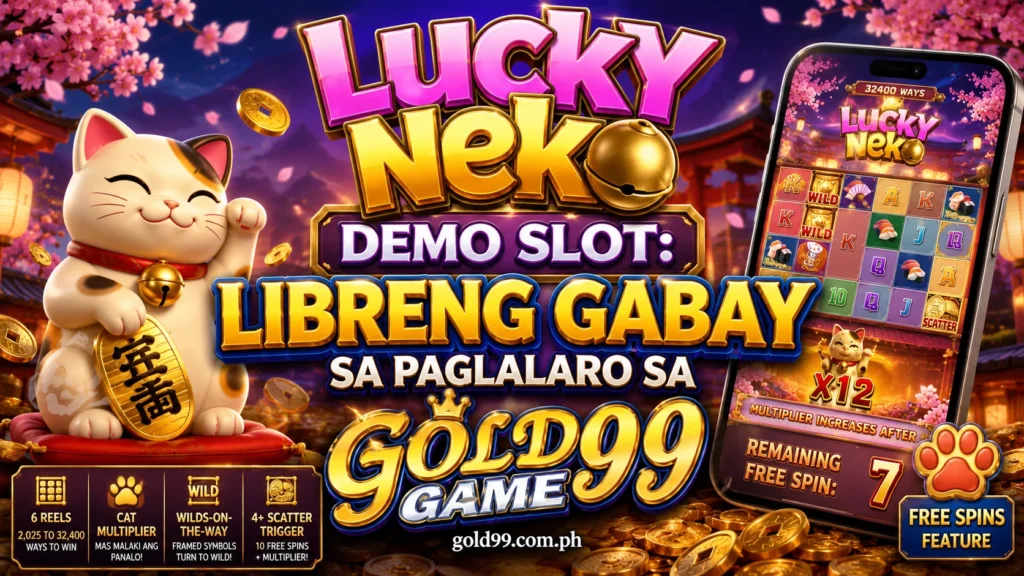 Lucky Neko Demo Slot: Libreng Gabay sa Paglalaro sa Gold99