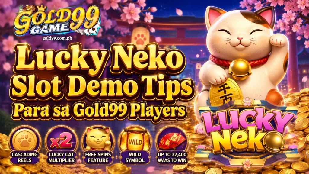 Lucky Neko Slot Demo Tips Para sa Gold99 Players
