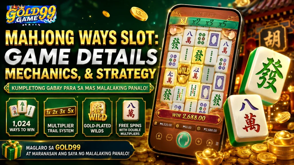 Mahjong Ways Slot: Game Details Mechanics, & Strategy