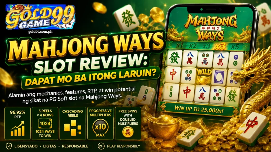 Mahjong Ways Slot Review: Dapat Mo Ba Itong Laruin?